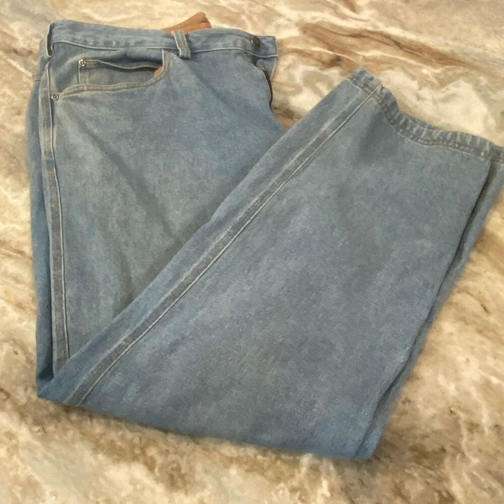 Duluth Trading Co Blue Jeans Mens Ballroom Relaxed Fit 42x32 86069